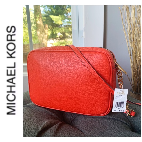 NWT authentic MK leather Fulton crossbody - Picture 3 of 6